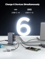 JR-TCM02 65W Multi-port Charger - Image 3